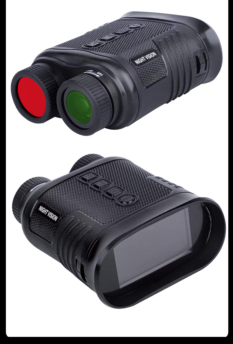 2024 new binoculars infrared night vision device all black 300 meters high-definition photo video night vision telescope